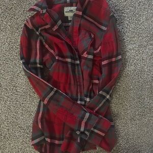 Northeast Red Plaid Women's flannel